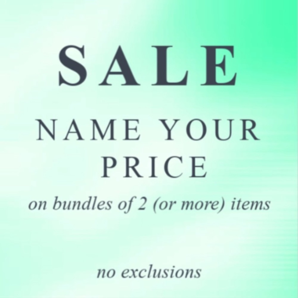 Bundle and name your price